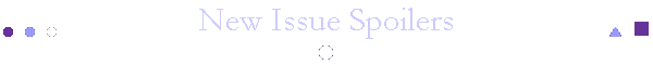 New Issue Spoilers